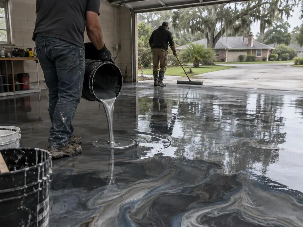 Metallic Epoxy in Jacksonville, FL